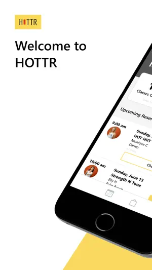 HOTTR Fitness screenshot 1