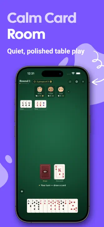 Progressive Gin Rummy Cards screenshot 2
