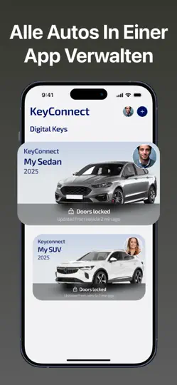 Screenshot von KeyConnect Digitale Schlüssel auf dem iPhone 5