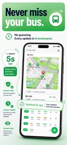 SG Bus Arrival: Live Timing screenshot