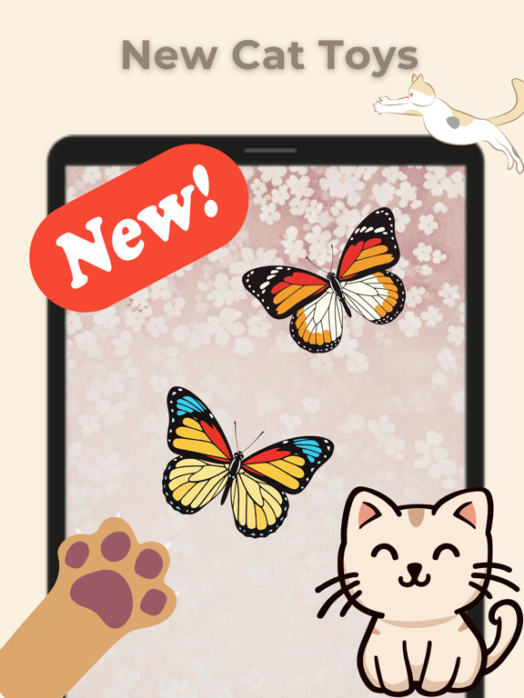 CatVerse - Cat Games for Cats iPad screenshot