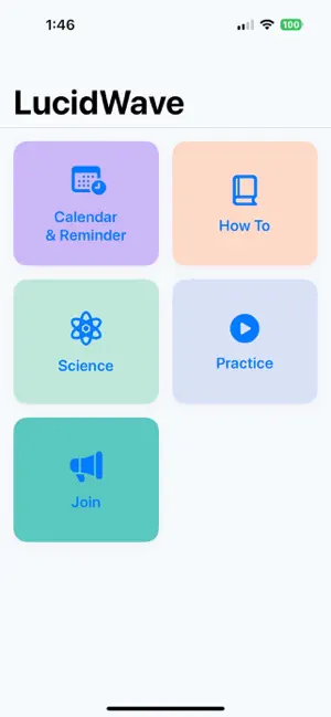 LucidWave: 40Hz Brain Health screenshot 1