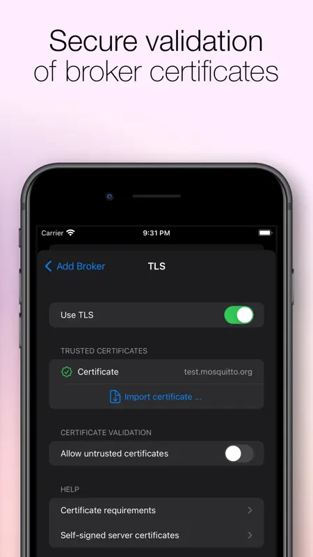 MQTT Loupe Pro screenshot 7 of 9