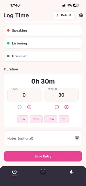 Target Language Tracker screenshot 4