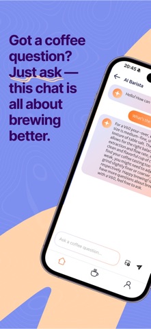 Liquid Coffee: AI Coffee Guide iPhone screenshot