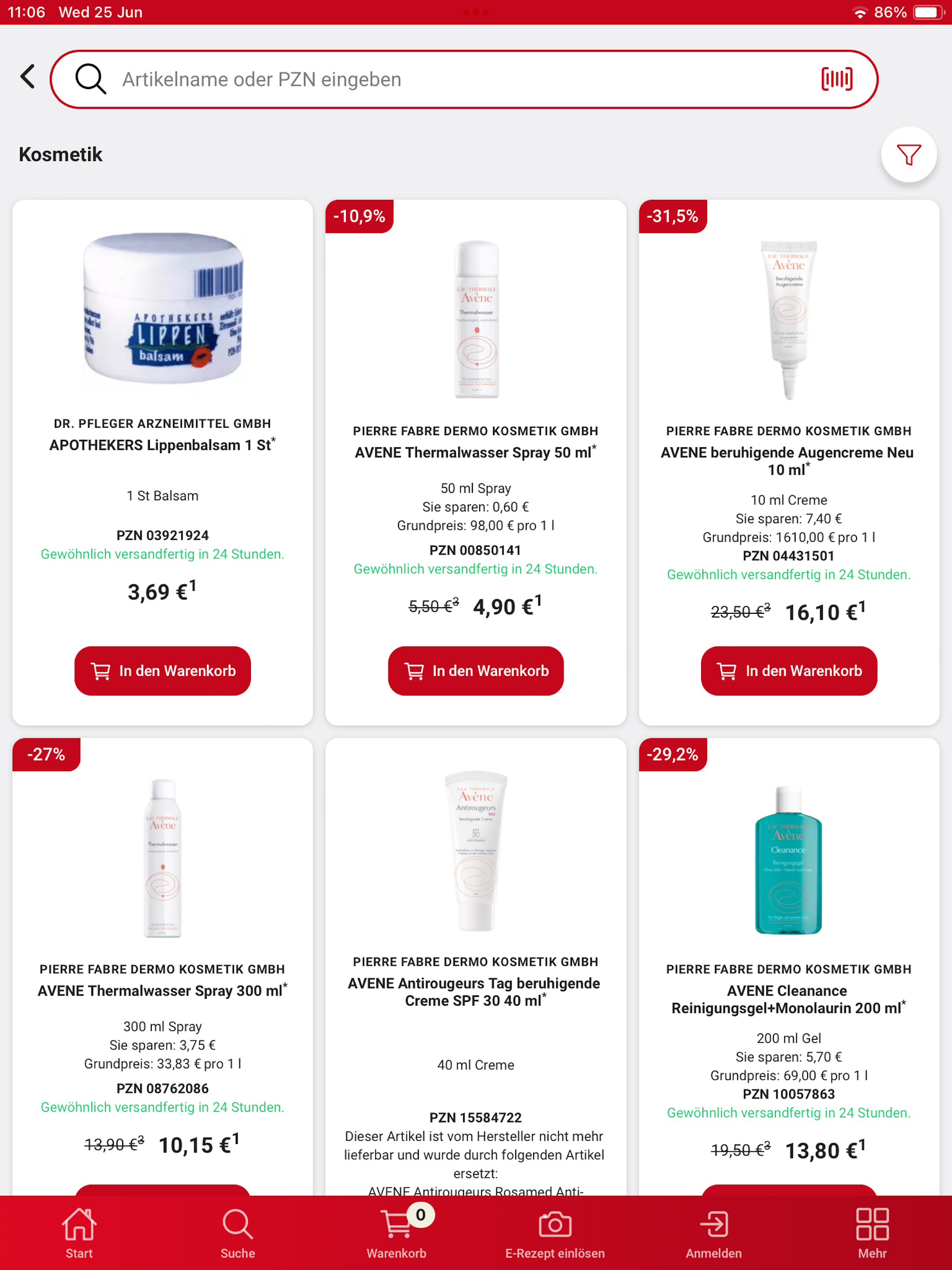 Dr. Proeller Apotheken screenshot 9
