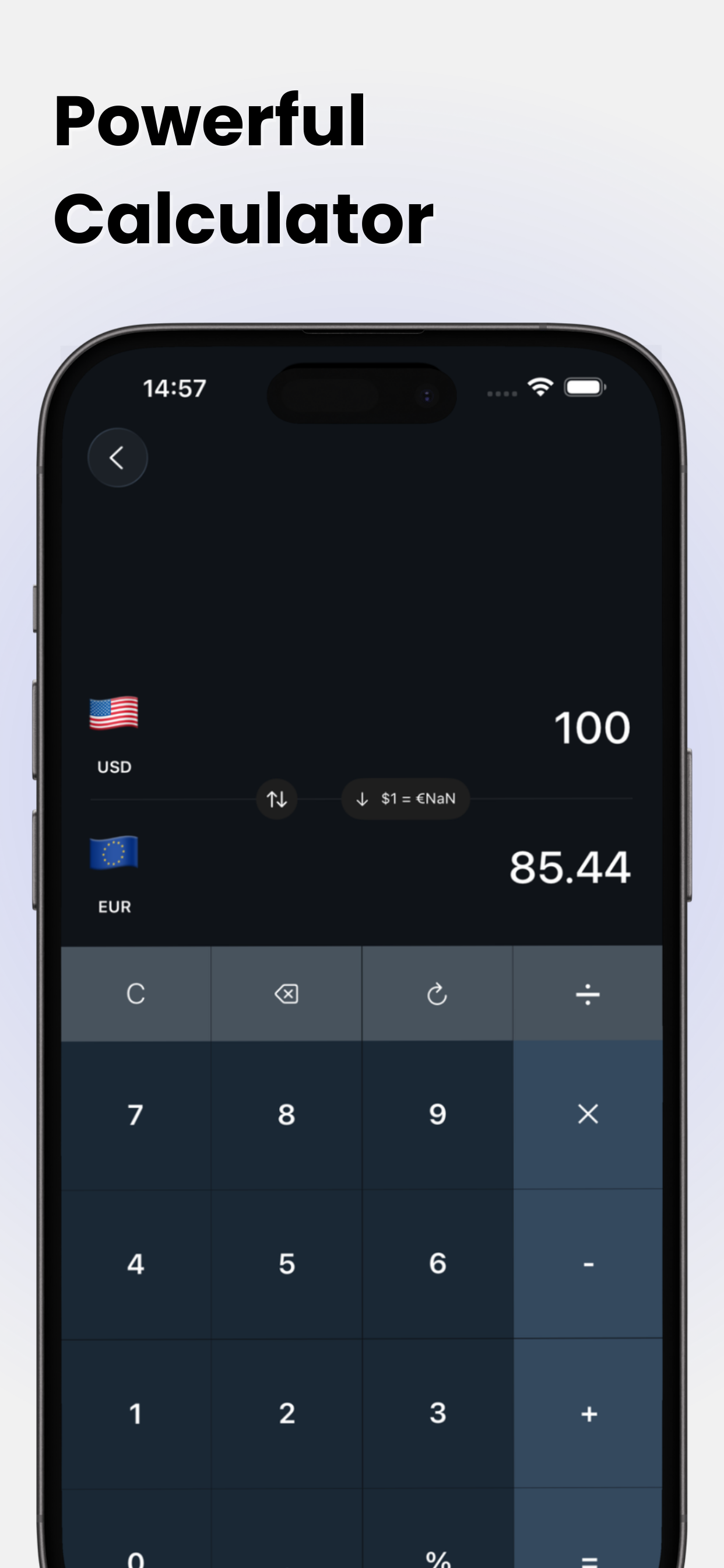 Currency Converter: RateX AI