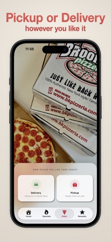 Brooklyn Pizzeria Houston iPhone screenshot