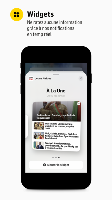 Jeune Afrique iPhone screenshot 8 - News app