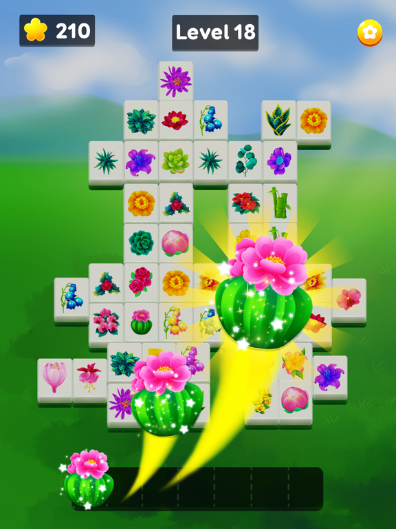 Screenshot #5 pour Mahjong Flower Frenzy