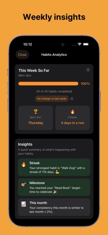 Habit Tracker EasyHabits Screenshot 2 of 10