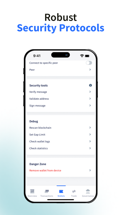 Cryptopower Wallet Screenshot