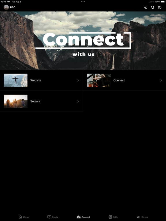 Pacific Baptist Church iPad screenshot 3 - Education app