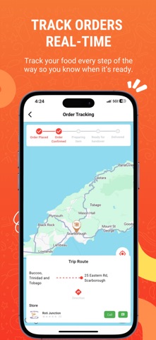 Zaando Go: Food & More iPhone screenshot