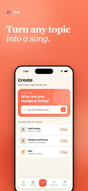 meli: make study songs screenshot 1
