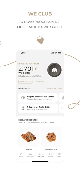 We Coffee App Screenshot 4 of 5