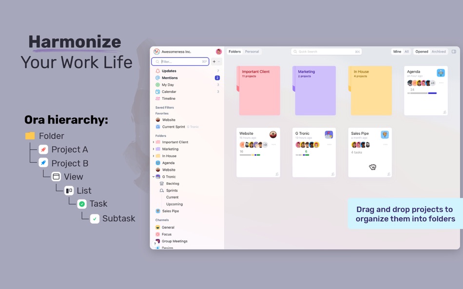 #9. Ora - Task Management (macOS) 게시자: Codemotion
