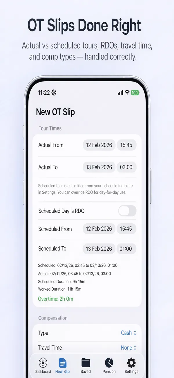 Cop's Overtime Calculator Screenshot 5