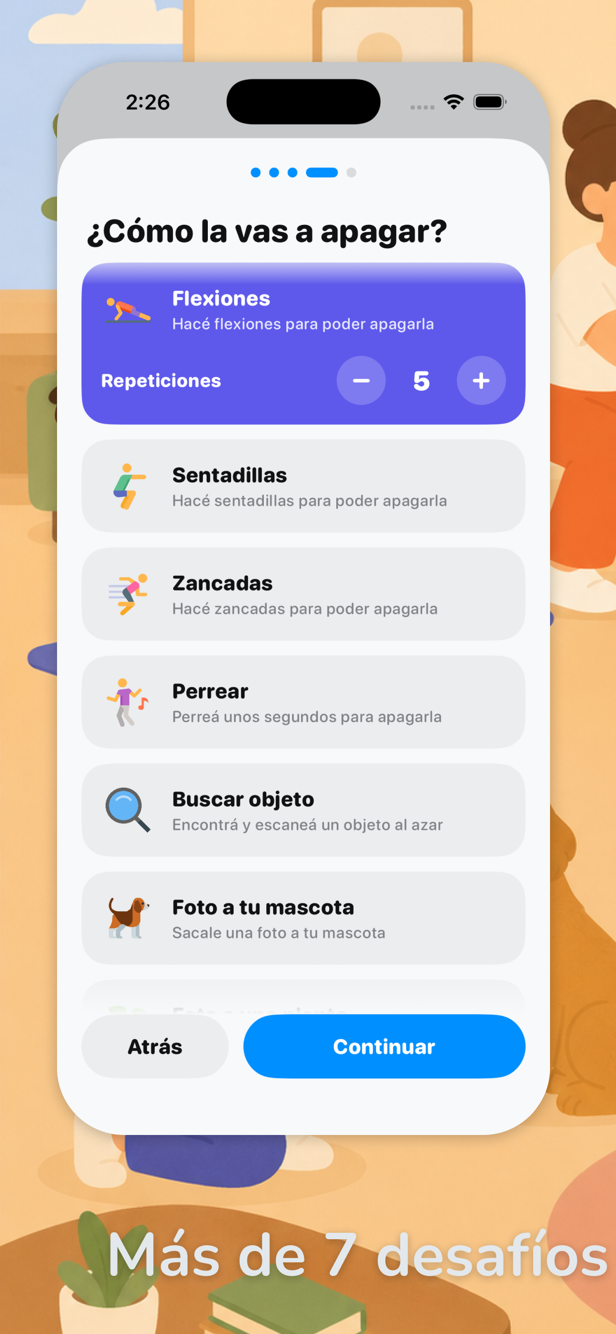 Cocorico: Despertador con reto screenshot 3