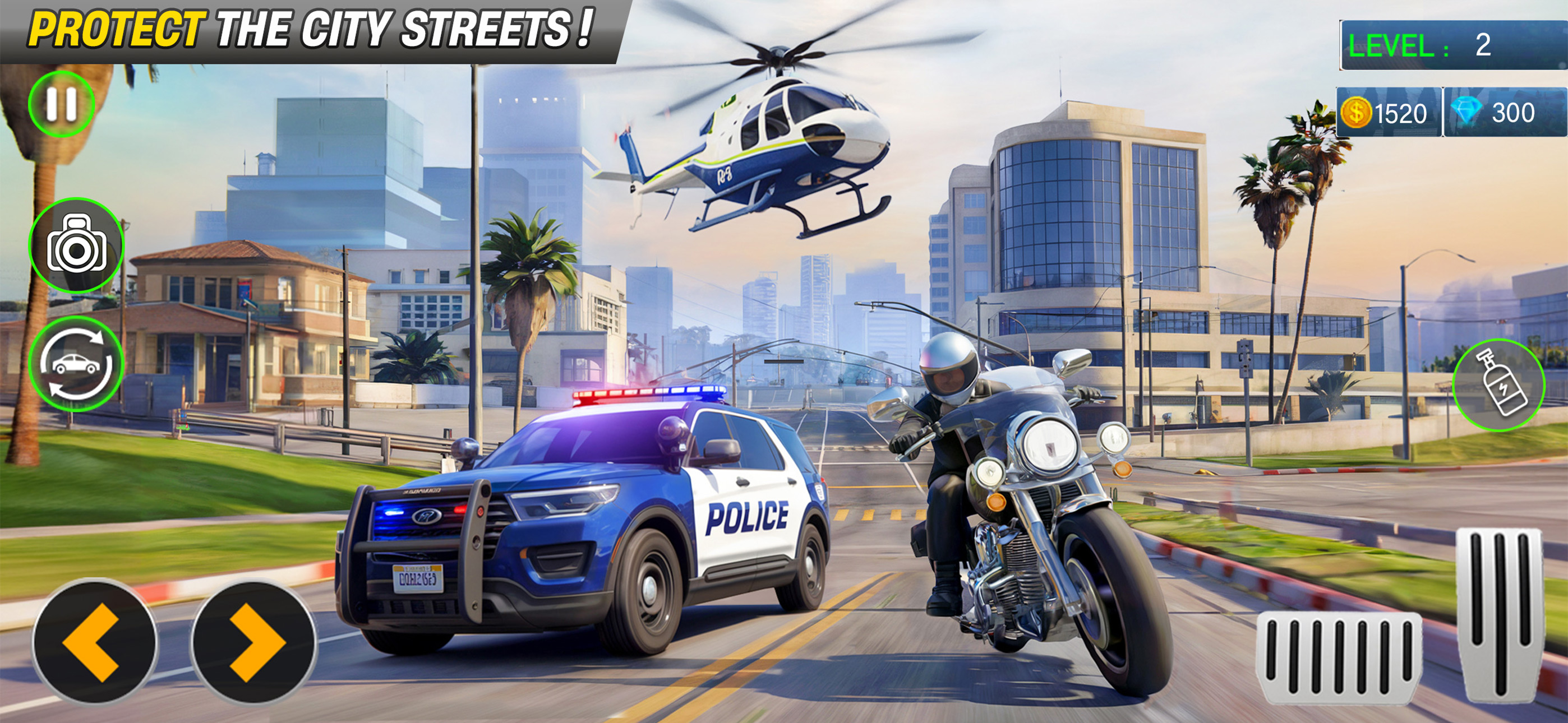 City Police War - Car Games 3D