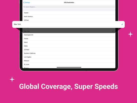 Messenger VPN: Private Chat iPad screenshot 4 - Social Networking app
