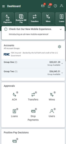 Security Federal Bank TM screenshot