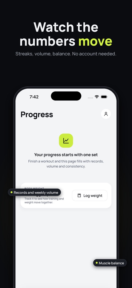 Heavyday: Gym Workout Planner screenshot 5