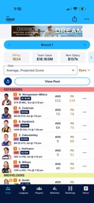 AFL Fantasy screenshot