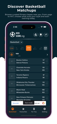 Livescore by Kickscore Screenshot 2 of 6