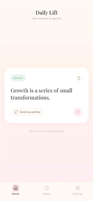Daily Lift: Inspiration & Joy screenshot 2