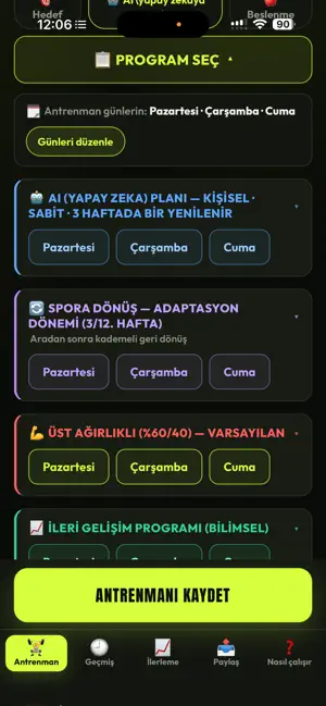 ANTRENMAN TAKİP screenshot 3