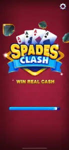 Spades Clash: Win Real Cash screenshot #2 for iPhone