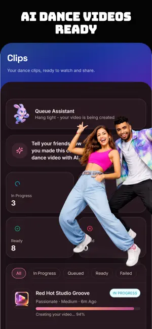 Groovah - AI Dance Video Maker screenshot 4