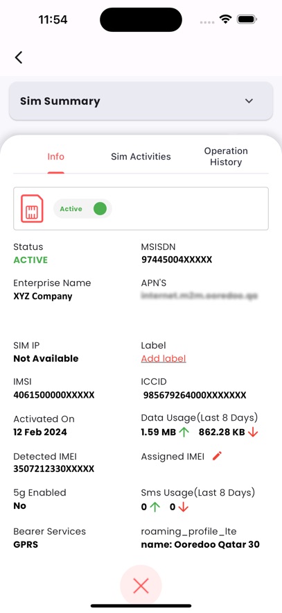 Ooredoo IoT Connector