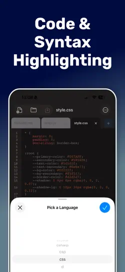 Скриншот Txt.edit - Simple Text Editor на iPhone 2