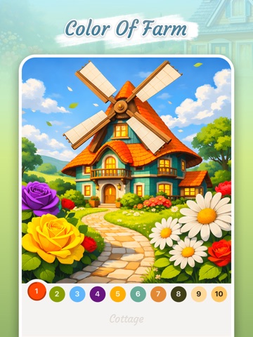 Cottage Color iPad screenshot