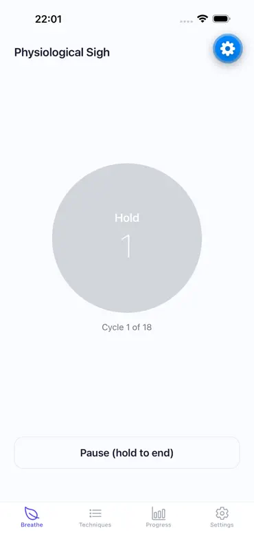 BreathFlow: Breathing Exercise screenshot 8 of 10