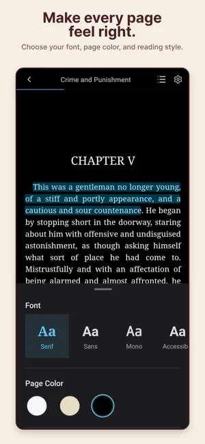 Rivro: Gutenberg Reader screenshot 4