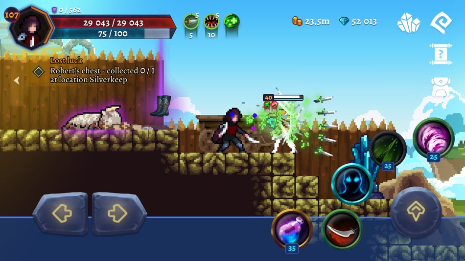 #1. Darkrise - Pixel Action RPG (iOS) 由: Viktor Chokov