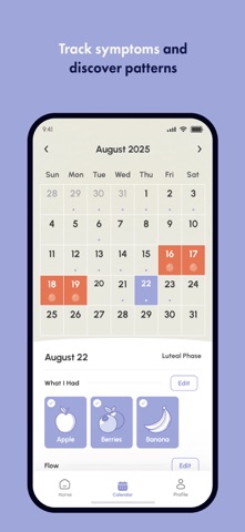 DotDays Cycle Phase Guide Screenshot 4 of 6
