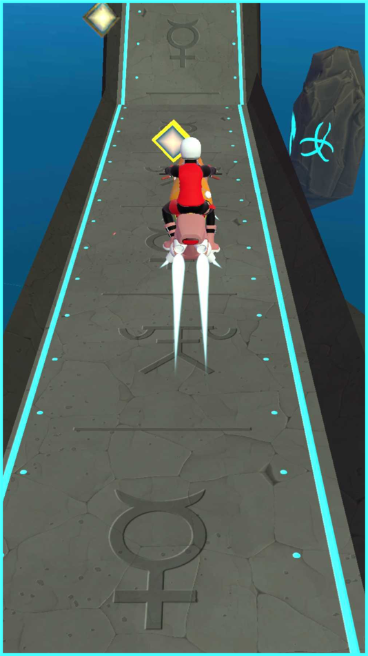 #6. CosmicDancer-base jumping game (iOS) Podle: Ropstam Games Inc.