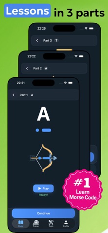 Learn morse code - CodeMorse Screenshot 2 of 6