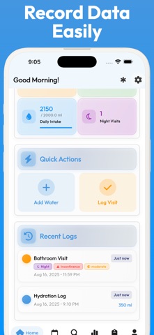 Pee Tracker & Bladder Log screenshot
