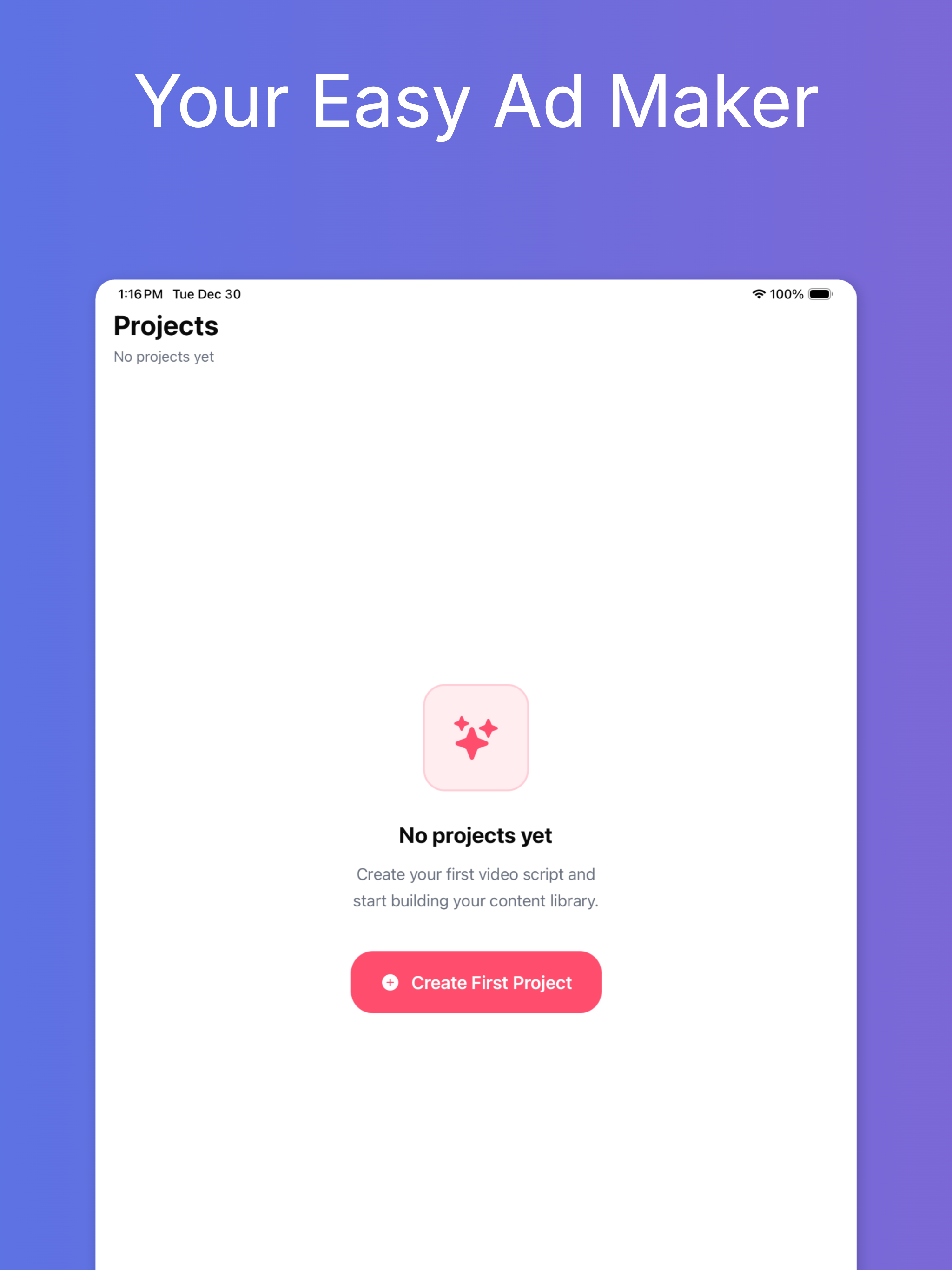 RealAd AI: UGC Ad Maker