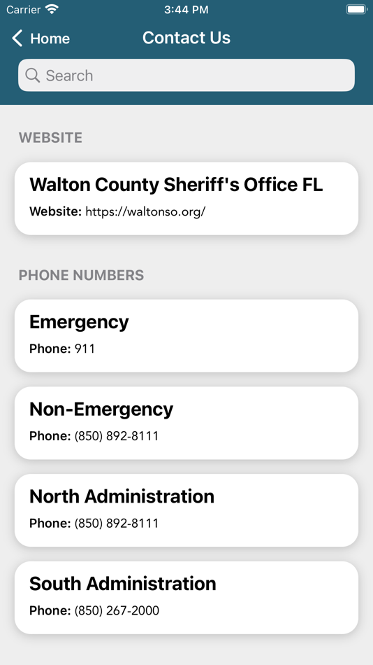 #2. Walton County Sheriff Office (iOS) 来自: Walton County Sheriffs Office