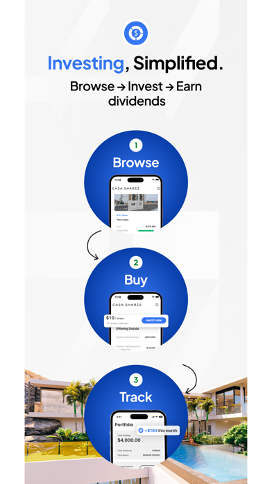 Casa Shares iPhone screenshot 6 - Finance app