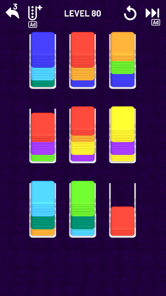 #1. Card Shuffle Sort Puzzle (iOS) 由: 52 Blue Studios