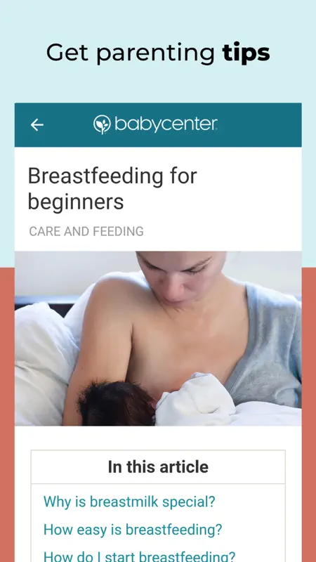BabyCenter Pregnancy Tracker screenshot 6 of 9