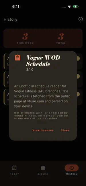 Vogue WOD Schedule screenshot 4