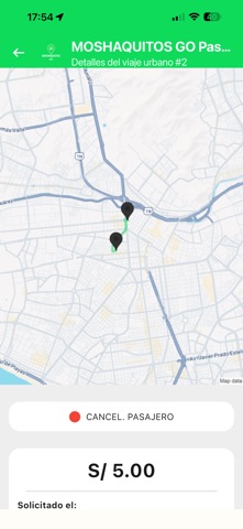 MOSHAQUITOS GO Pasajero screenshot